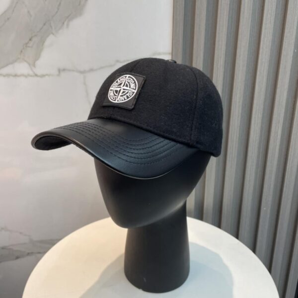 réplica,joyas,joyería,1:1,replica,fake,lujo,barato Gorra de béisbol de lana de otoño e invierno nueva marca de moda STONE