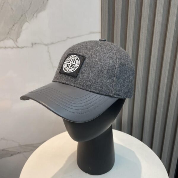réplica,joyas,joyería,1:1,replica,fake,lujo,barato Gorra de béisbol de lana de otoño e invierno nueva marca de moda STONE