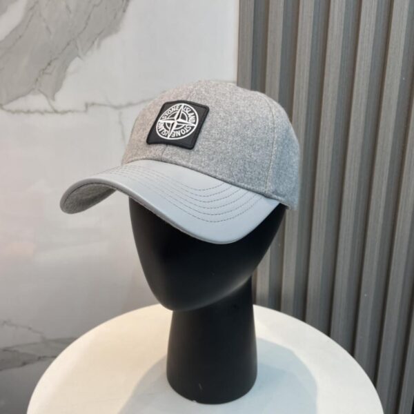 réplica,joyas,joyería,1:1,replica,fake,lujo,barato Gorra de béisbol de lana de otoño e invierno nueva marca de moda STONE