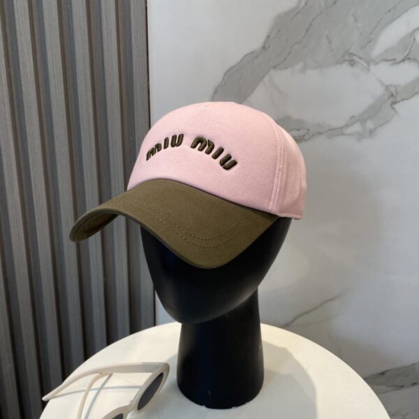 réplica,joyas,joyería,1:1,replica,fake,lujo,barato Miu Miu nueva gorra de béisbol bordada