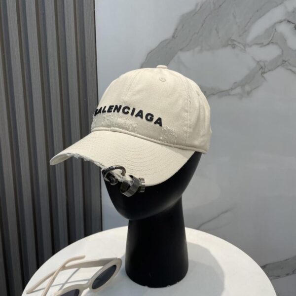 réplica,joyas,joyería,1:1,replica,fake,lujo,barato Gorra de béisbol con nuevo logo de BALENCIAGA, mismo estilo para hombres y mujeres.