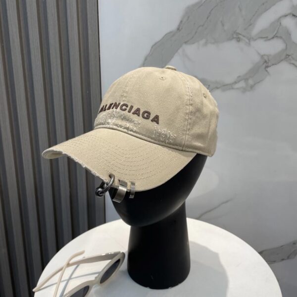 réplica,joyas,joyería,1:1,replica,fake,lujo,barato Gorra de béisbol con nuevo logo de BALENCIAGA, mismo estilo para hombres y mujeres.