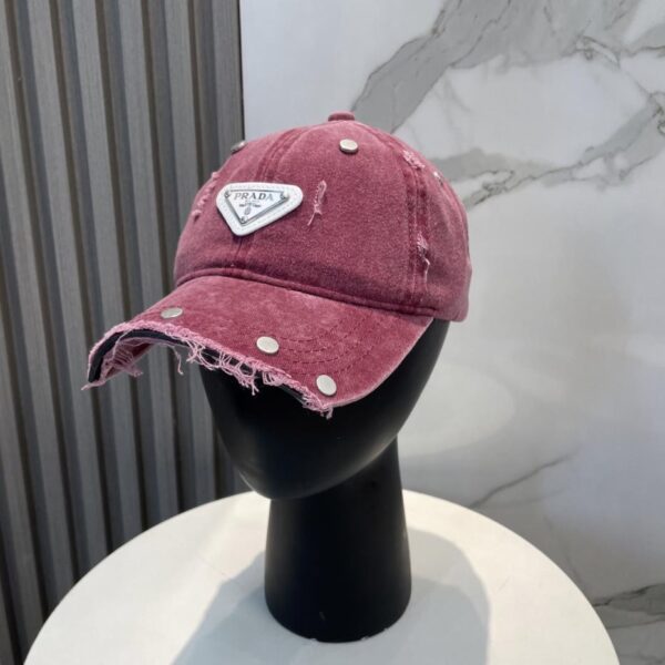 réplica,joyas,joyería,1:1,replica,fake,lujo,barato Prada nueva gorra de béisbol rediseñada