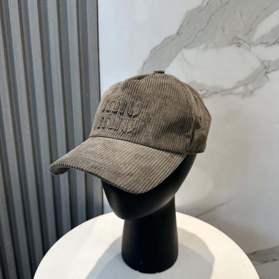 réplica,joyas,joyería,1:1,replica,fake,lujo,barato réplica,joyas,joyería,1:1,replica,fake,lujo,barato Miu Miu nueva gorra de béisbol de pana limitada