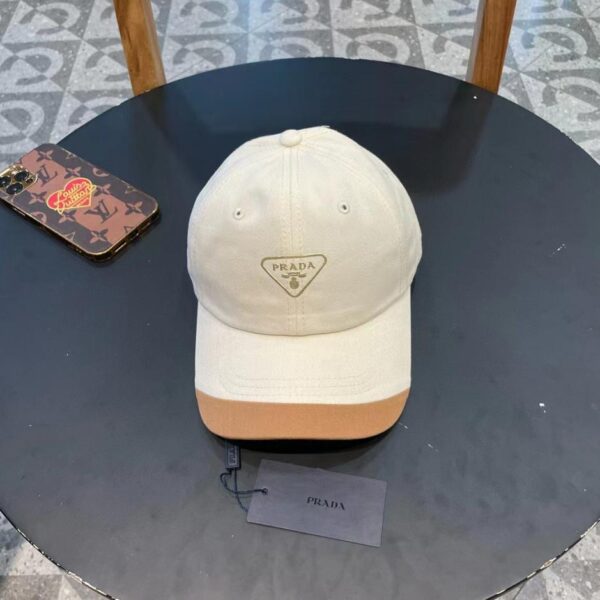 réplica,joyas,joyería,1:1,replica,fake,lujo,barato La nueva gorra con visera de PRADA, gorra de béisbol para hombre y mujer