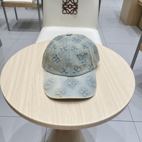 réplica,joyas,joyería,1:1,replica,fake,lujo,barato Gorra de béisbol LouisVuitton, sombrero de paja tejido estilo vacacional
