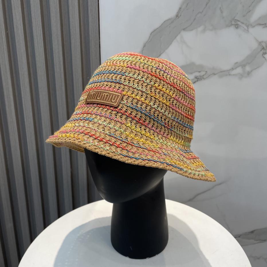 réplica,joyas,joyería,1:1,replica,fake,lujo,barato réplica,joyas,joyería,1:1,replica,fake,lujo,barato Miu Miu nuevo gorro de punto a rayas de colores