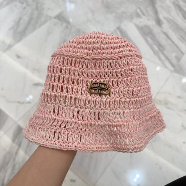 réplica,joyas,joyería,1:1,replica,fake,lujo,barato Sombrero de cubo de punto hueco de verano de moda de alta gama de Louis Vuitton
