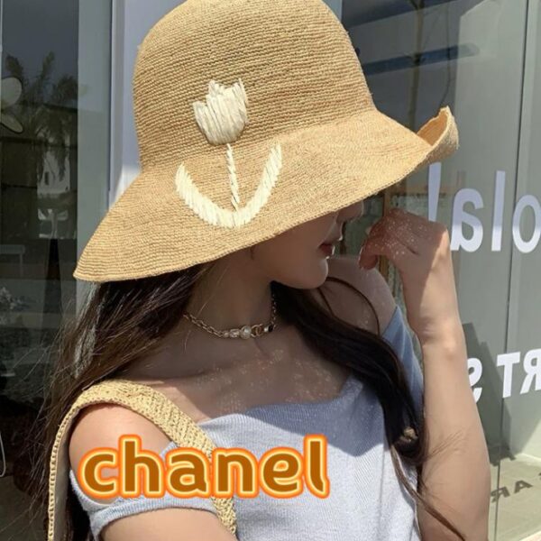 réplica,joyas,joyería,1:1,replica,fake,lujo,barato BALENCIAGA Sombrero de paja Bolsa de paja Conjunto de dos piezas Sombrero para el sol de viaje al aire libre Bolsa de mano de gran capacidad