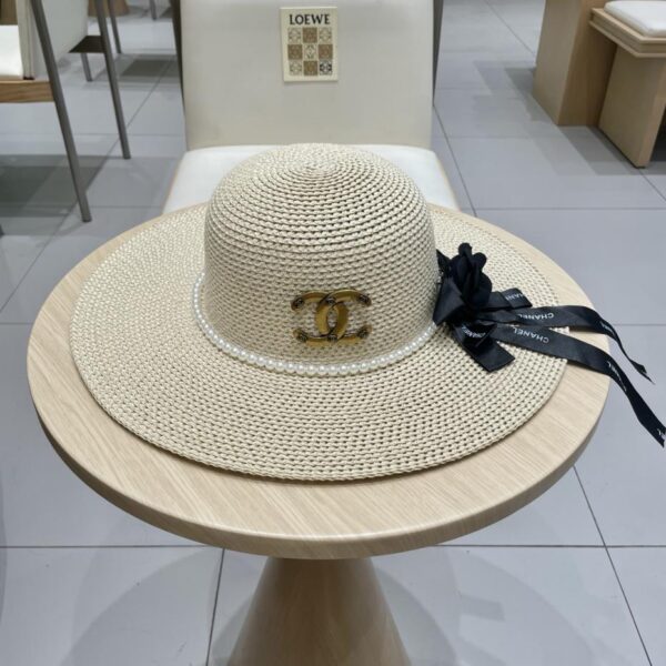 réplica,joyas,joyería,1:1,replica,fake,lujo,barato DIOR nuevo estilo exquisito sombrero de copa sombrero de paja con parte superior plana