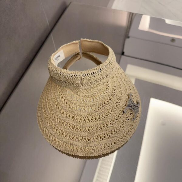 réplica,joyas,joyería,1:1,replica,fake,lujo,barato El último sombrero hueco visible al sol de Celine