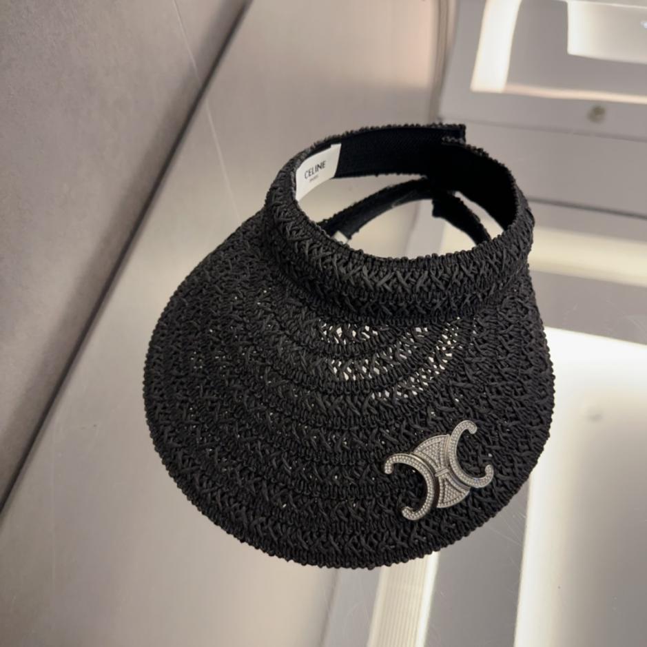 réplica,joyas,joyería,1:1,replica,fake,lujo,barato réplica,joyas,joyería,1:1,replica,fake,lujo,barato El último sombrero hueco visible al sol de Celine