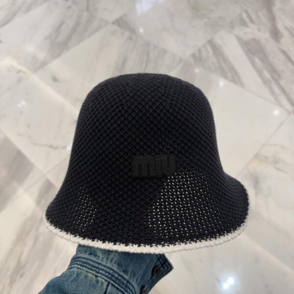 réplica,joyas,joyería,1:1,replica,fake,lujo,barato Gorro de pescador Miu Miu de otoño e invierno para mujer.