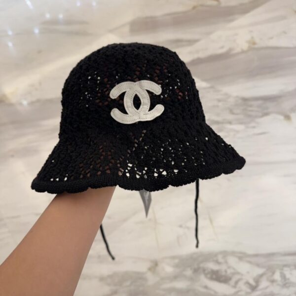réplica,joyas,joyería,1:1,replica,fake,lujo,barato Chanel Sombrero de pescador de otoño e invierno para mujer, protección solar, gorro de lavabo a la moda