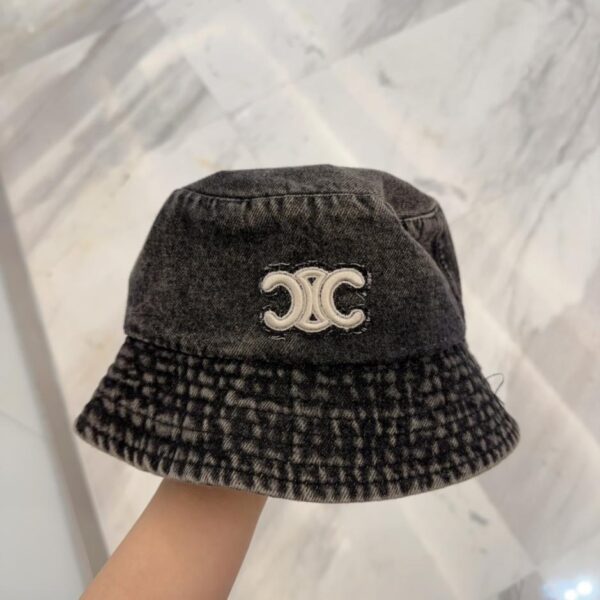 réplica,joyas,joyería,1:1,replica,fake,lujo,barato CELINE nuevo sombrero de pescador retro azul denim