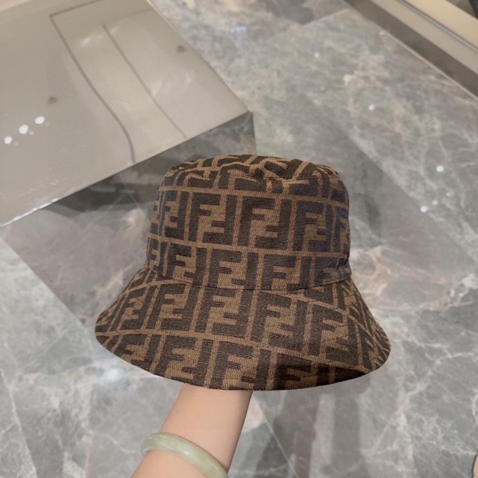 réplica,joyas,joyería,1:1,replica,fake,lujo,barato réplica,joyas,joyería,1:1,replica,fake,lujo,barato Fendi sombrero de pescador con letras para presbicia