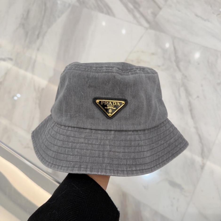 réplica,joyas,joyería,1:1,replica,fake,lujo,barato réplica,joyas,joyería,1:1,replica,fake,lujo,barato Sombrero de pescador triangular clásico de Prada