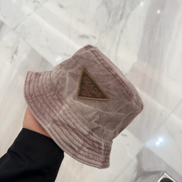 réplica,joyas,joyería,1:1,replica,fake,lujo,barato Prada sombrero de pescador con letras bordadas
