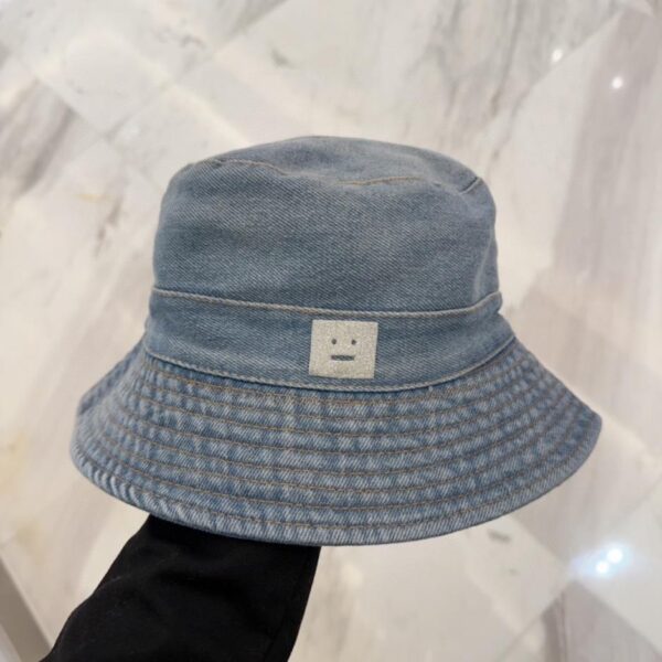 réplica,joyas,joyería,1:1,replica,fake,lujo,barato Acné Cara Sonriente Moda Pequeño Sombrero De Pescador Sonriente Cuadrado
