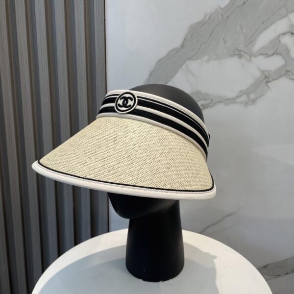 réplica,joyas,joyería,1:1,replica,fake,lujo,barato Chanel nueva visera sombrero de copa vacío