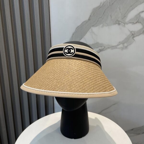 réplica,joyas,joyería,1:1,replica,fake,lujo,barato Chanel nueva visera sombrero de copa vacío