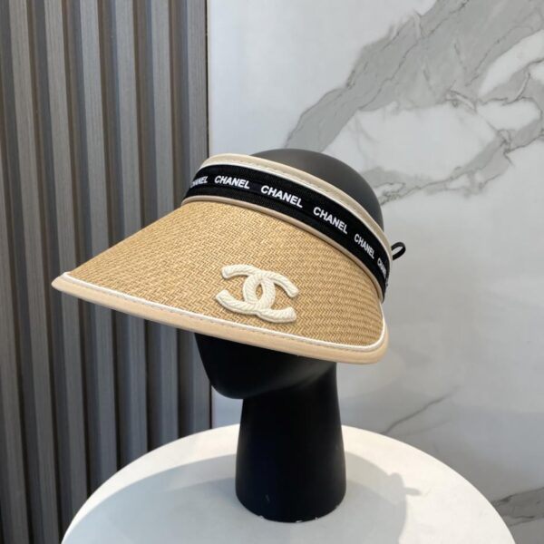 réplica,joyas,joyería,1:1,replica,fake,lujo,barato Chanel nueva visera sombrero de copa vacío