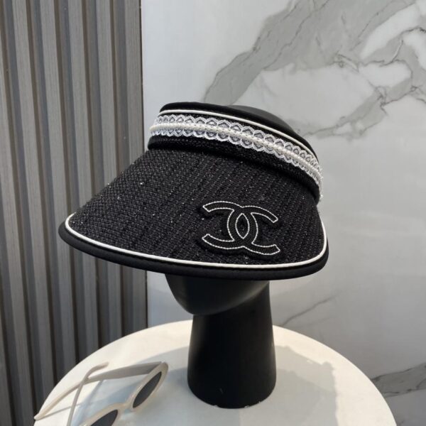 réplica,joyas,joyería,1:1,replica,fake,lujo,barato El nuevo sombrero hueco de estilo dulce con adornos de encaje de Chanel