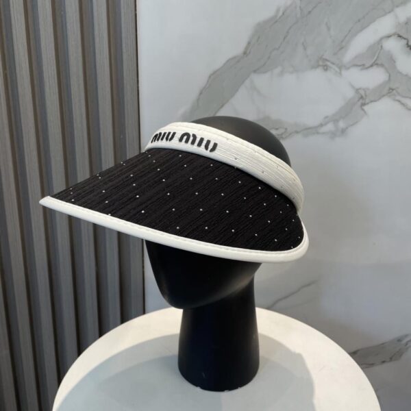 réplica,joyas,joyería,1:1,replica,fake,lujo,barato Miu Miu sombrero de copa vacío de la serie de diamantes brillantes de artesanía pesada de verano