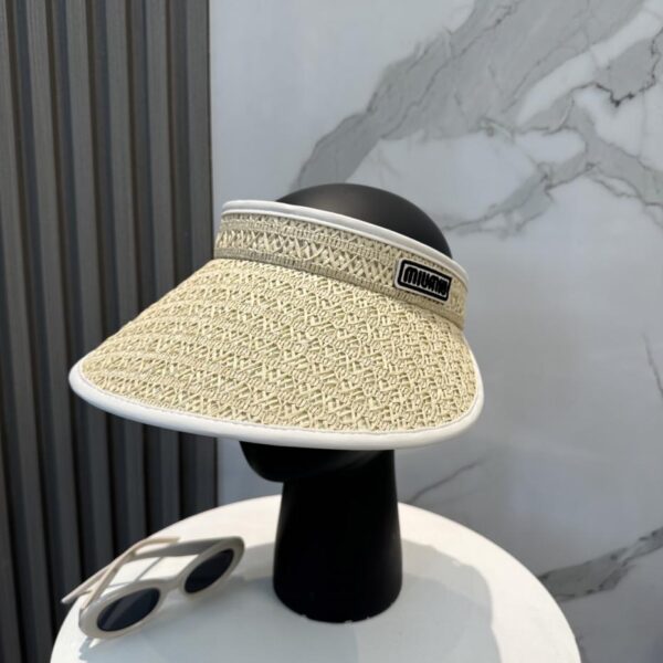 réplica,joyas,joyería,1:1,replica,fake,lujo,barato Miu Miu nueva gorra con diadema y visera hueca