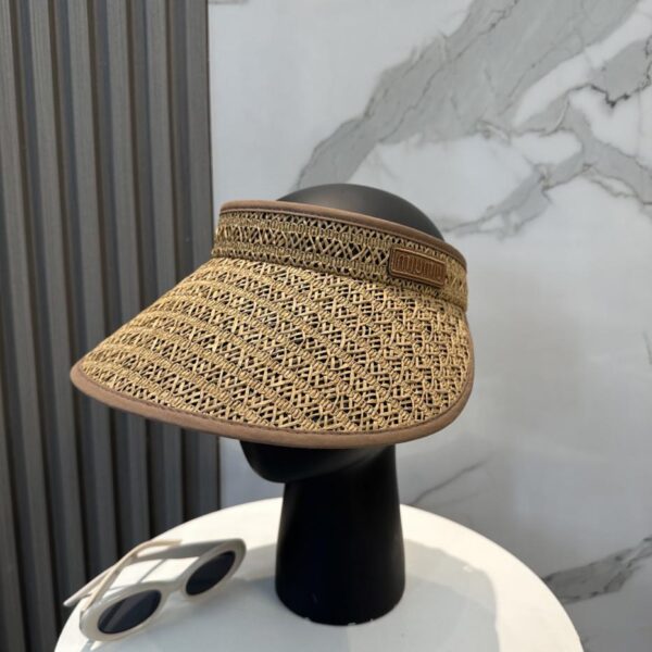réplica,joyas,joyería,1:1,replica,fake,lujo,barato Miu Miu nueva gorra con diadema y visera hueca