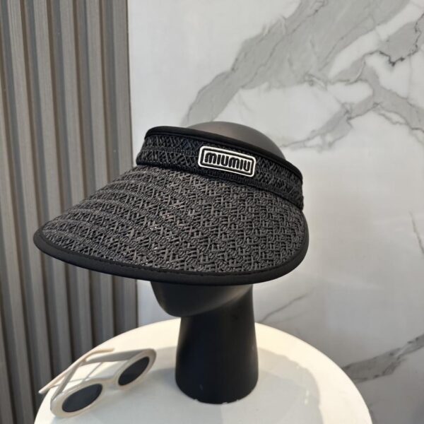 réplica,joyas,joyería,1:1,replica,fake,lujo,barato Miu Miu nueva gorra con diadema y visera hueca