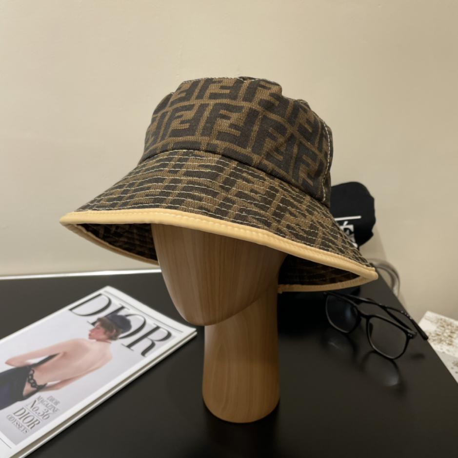 réplica,joyas,joyería,1:1,replica,fake,lujo,barato réplica,joyas,joyería,1:1,replica,fake,lujo,barato Fendi sombrero de pescador con letras para presbicia