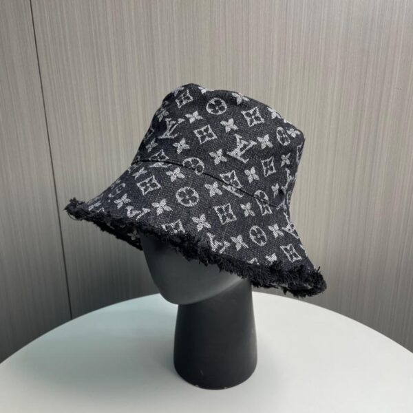 réplica,joyas,joyería,1:1,replica,fake,lujo,barato Sombrero de pescador de mezclilla original de Louis Vuitton para hombre y mujer