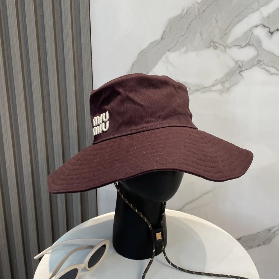 réplica,joyas,joyería,1:1,replica,fake,lujo,barato réplica,joyas,joyería,1:1,replica,fake,lujo,barato Miu Miu nuevo sombrero de pescador