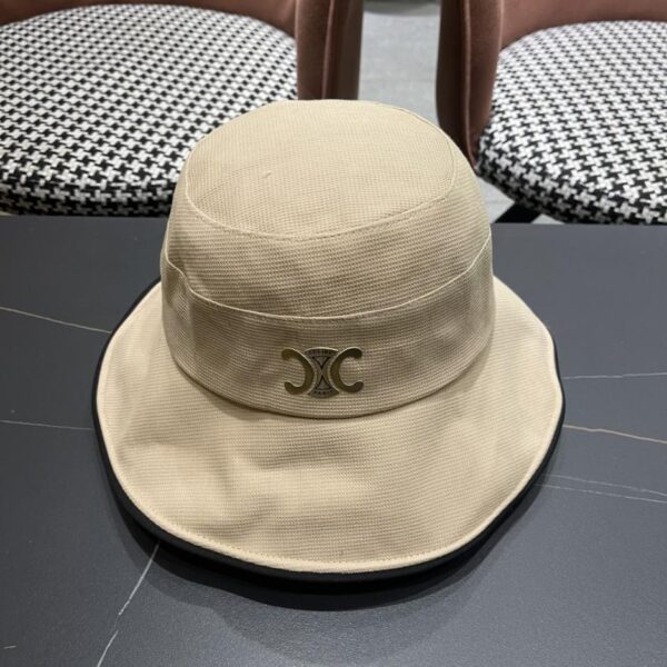 réplica,joyas,joyería,1:1,replica,fake,lujo,barato CELINE nuevo sombrero de pescador con lazo de estilo coreano
