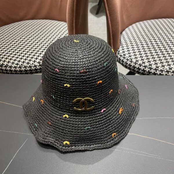 réplica,joyas,joyería,1:1,replica,fake,lujo,barato CHANEL nuevo sombrero de vacaciones junto al mar sombrero de pescador de verano para mujer