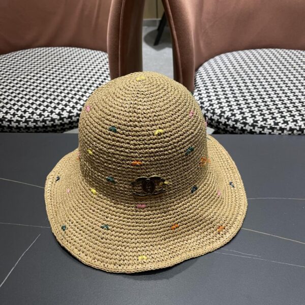réplica,joyas,joyería,1:1,replica,fake,lujo,barato CHANEL nuevo sombrero de vacaciones junto al mar sombrero de pescador de verano para mujer