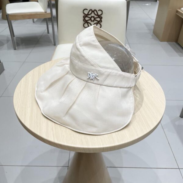 réplica,joyas,joyería,1:1,replica,fake,lujo,barato Gorro de pescador DIOR con visera de cola de caballo de malla de verano, ligero y transpirable