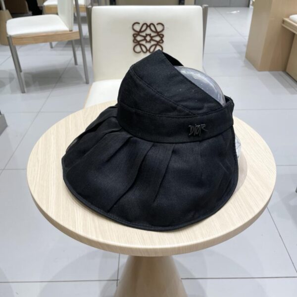 réplica,joyas,joyería,1:1,replica,fake,lujo,barato Gorro de pescador DIOR con visera de cola de caballo de malla de verano, ligero y transpirable