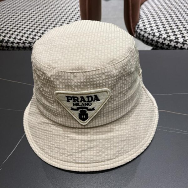 réplica,joyas,joyería,1:1,replica,fake,lujo,barato Prada nuevo sombrero de pescador con cordón