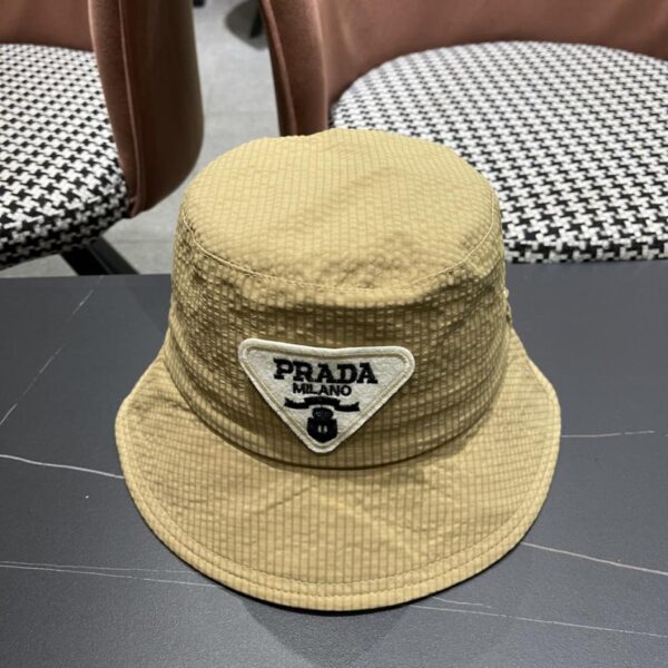 réplica,joyas,joyería,1:1,replica,fake,lujo,barato Prada nuevo sombrero de pescador con cordón