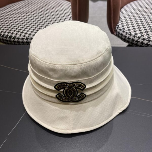 réplica,joyas,joyería,1:1,replica,fake,lujo,barato Chanel principios de primavera nuevo elegante lazo pequeño sombrero de pescador fragante