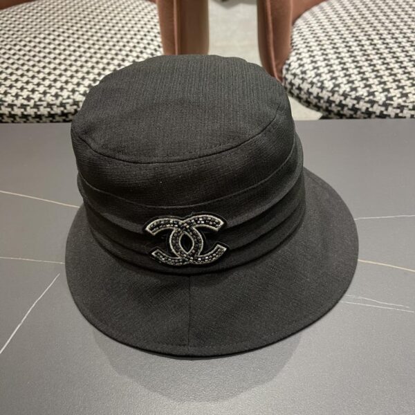 réplica,joyas,joyería,1:1,replica,fake,lujo,barato Chanel principios de primavera nuevo elegante lazo pequeño sombrero de pescador fragante