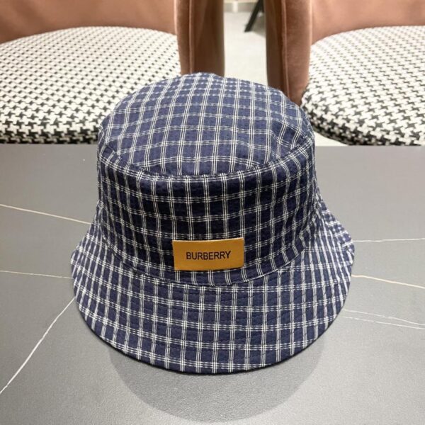 réplica,joyas,joyería,1:1,replica,fake,lujo,barato Sombrero de pescador a cuadros japoneses de Burberry para hombre y mujer