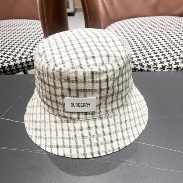 réplica,joyas,joyería,1:1,replica,fake,lujo,barato Sombrero de pescador a cuadros japoneses de Burberry para hombre y mujer