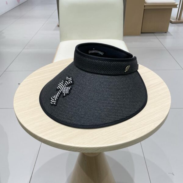 réplica,joyas,joyería,1:1,replica,fake,lujo,barato Sombrero para el sol con forma de corazón de cuervo