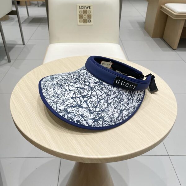 réplica,joyas,joyería,1:1,replica,fake,lujo,barato Sombrero de copa vacío Gucci, sombrero de protección solar de ala grande de verano para mujer
