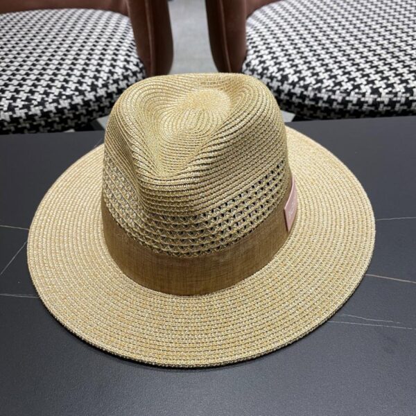 réplica,joyas,joyería,1:1,replica,fake,lujo,barato BALENCIAGA Sombrero de jazz unisex de trenza fina de viaje de moda de estilo coreano