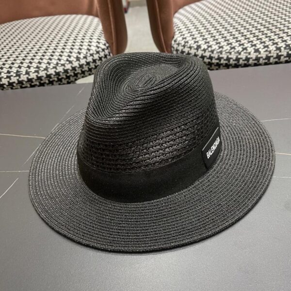 réplica,joyas,joyería,1:1,replica,fake,lujo,barato BALENCIAGA Sombrero de jazz unisex de trenza fina de viaje de moda de estilo coreano