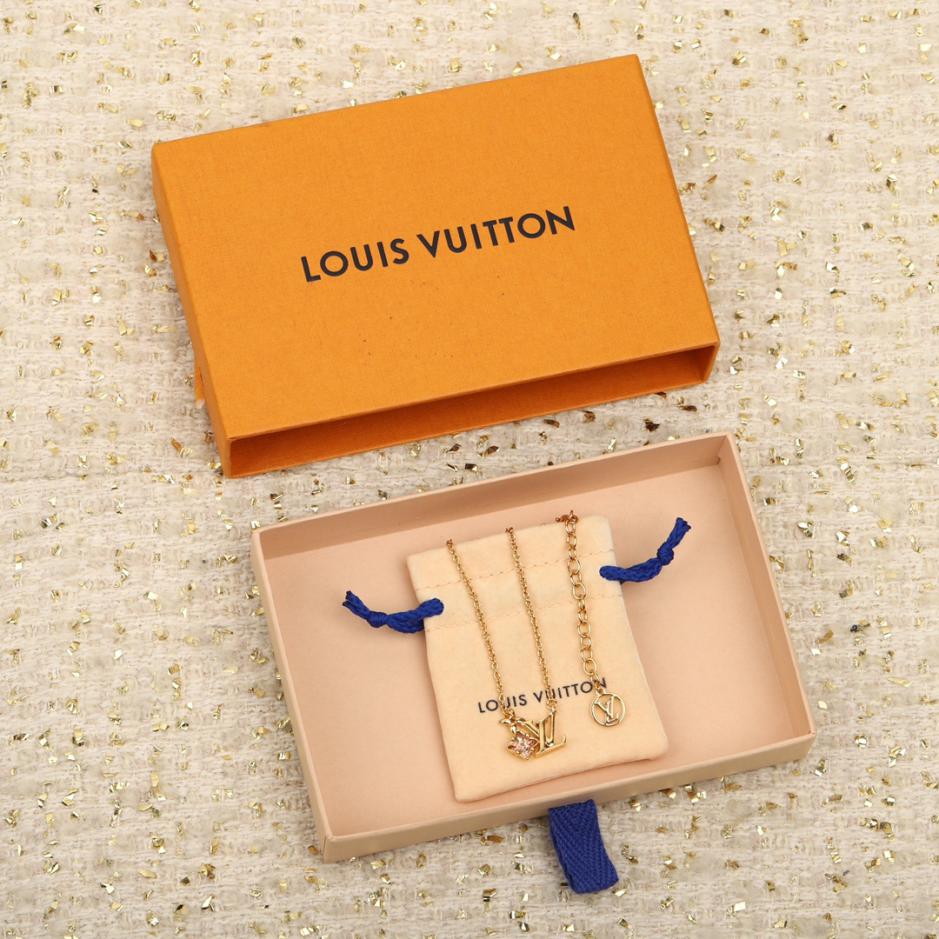 réplica,joyas,joyería,1:1,replica,fake,lujo,barato réplica,joyas,joyería,1:1,replica,fake,lujo,barato Pulsera de trébol de cuatro hojas con diamantes rosas LV, personalizada con cristales de Swarovski de Austria (XUXQE)